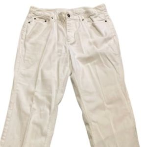 Talbots Petites Stretch white Denim Jeans